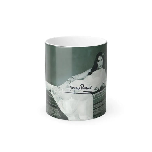 Yvonne Romaine #17 (Vintage Female Icon) Color Changing Mug 11oz Default Title - Go Mug Yourself
