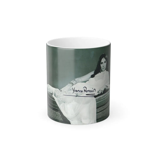 Yvonne Romaine #17 (Vintage Female Icons) Color Changing Mug 11oz-Go Mug Yourself