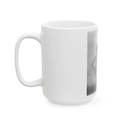 Yvonne Romaine #18 (Vintage Female Icon) White Coffee Mug - Go Mug Yourself