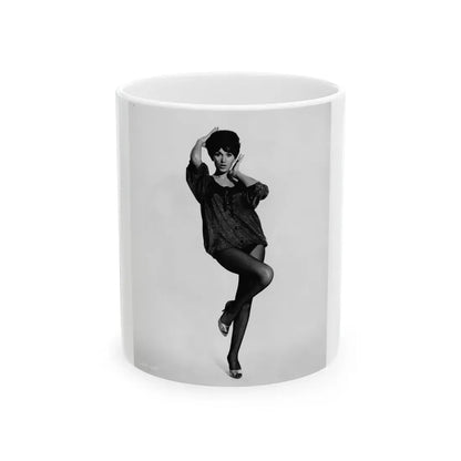 Yvonne Romaine #19 (Vintage Female Icon) White Coffee Mug 11oz - Go Mug Yourself