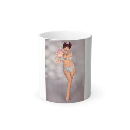 Yvonne Romaine #28 (Vintage Female Icons) Color Changing Mug 11oz-Go Mug Yourself