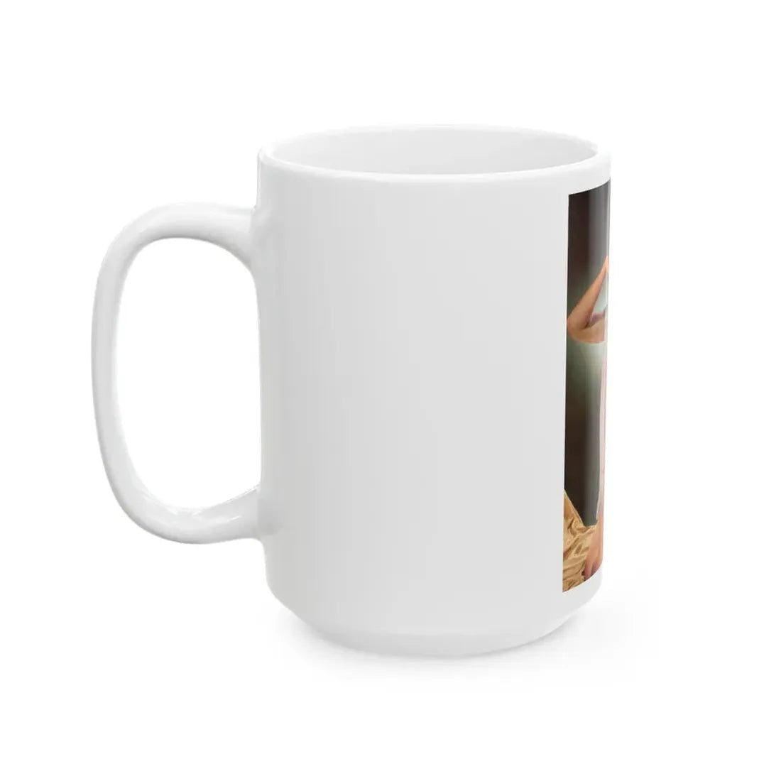 Yvonne Romaine #32 (Vintage Female Icon) White Coffee Mug - Go Mug Yourself