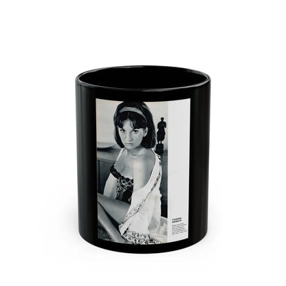 Yvonne Romaine #34 (Vintage Female Icon) Black Coffee Mug-11oz-Go Mug Yourself