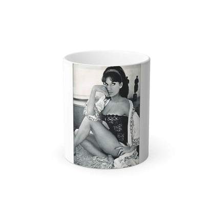 Yvonne Romaine #35 (Vintage Female Icons) Color Changing Mug 11oz-11oz-Go Mug Yourself