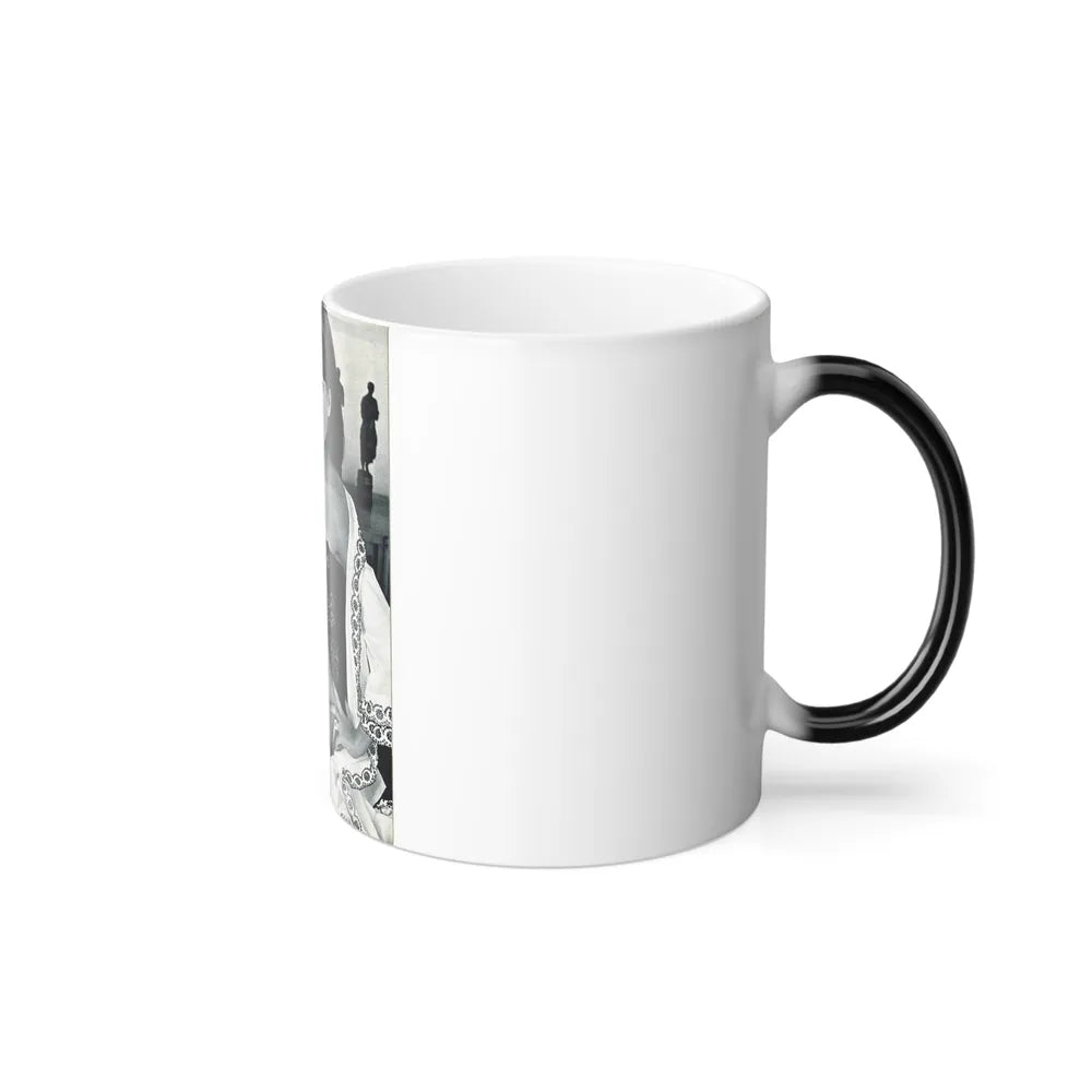 Yvonne Romaine #35 (Vintage Female Icons) Color Changing Mug 11oz-Go Mug Yourself