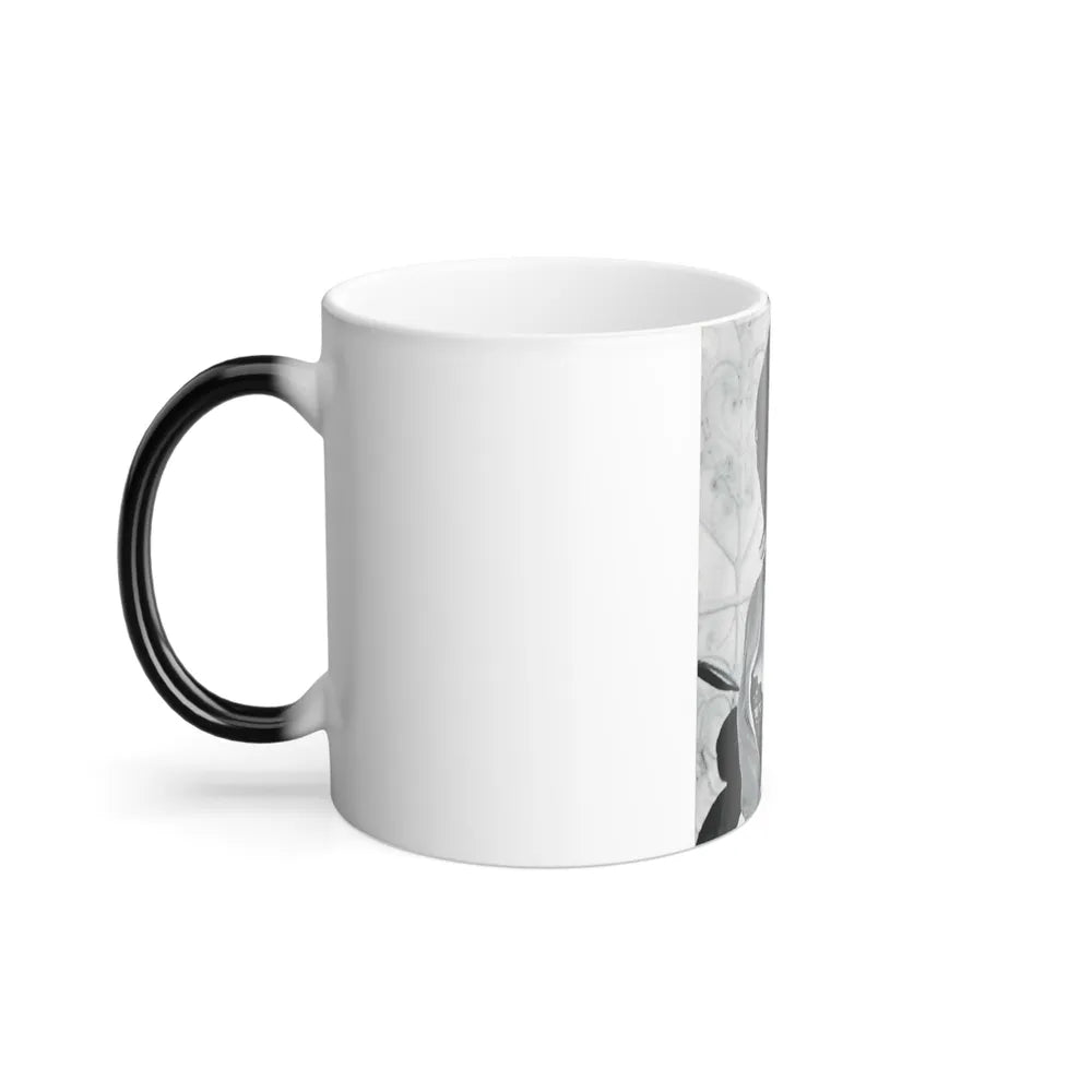Yvonne Romaine #37 (Vintage Female Icons) Color Changing Mug 11oz-Go Mug Yourself