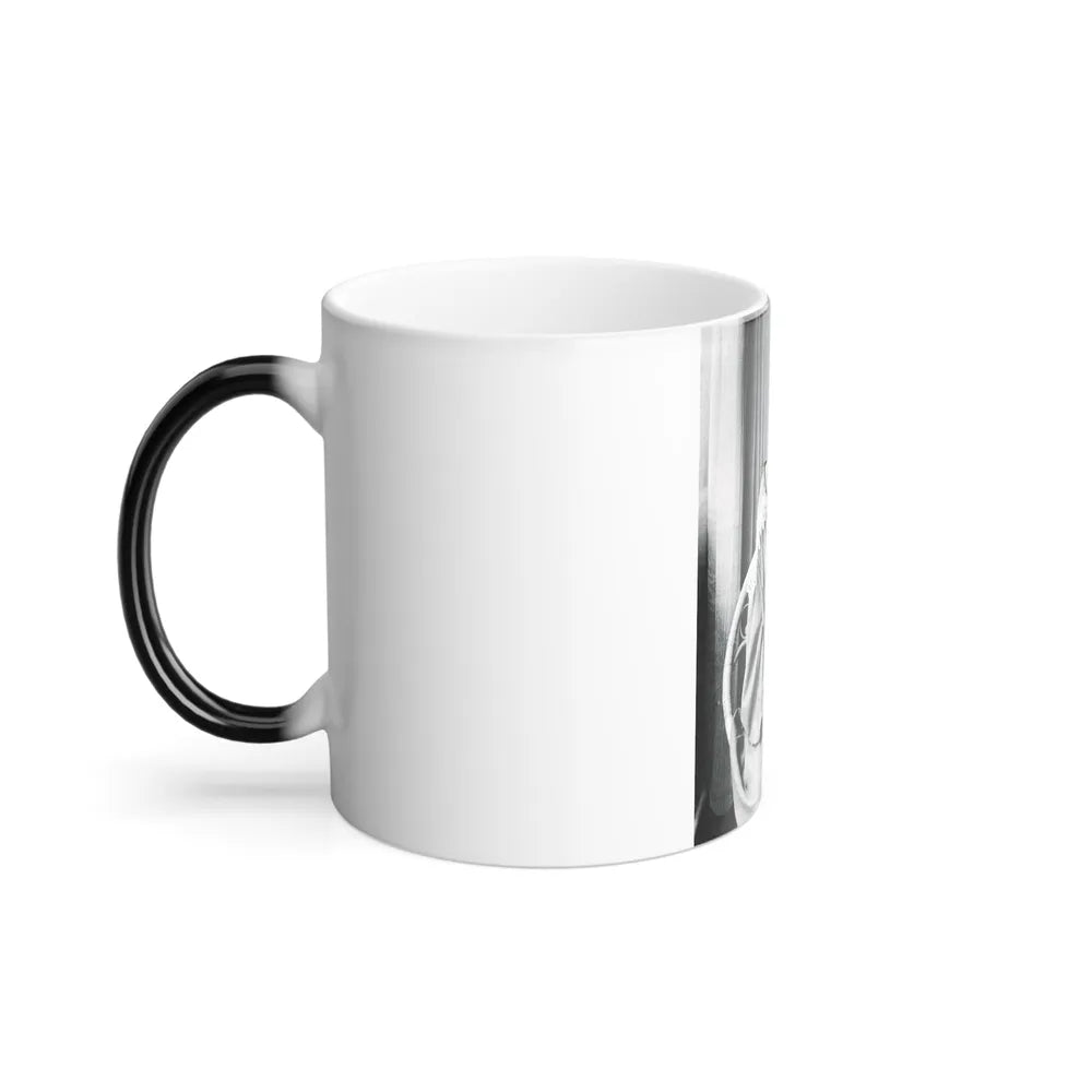 Yvonne Romaine #38 (Vintage Female Icons) Color Changing Mug 11oz-Go Mug Yourself