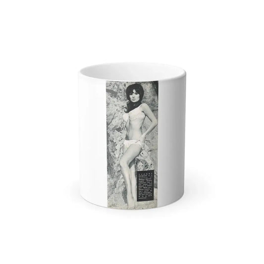 Yvonne Romaine #43 (Vintage Female Icon) Color Changing Mug 11oz Default Title 11oz - Go Mug Yourself