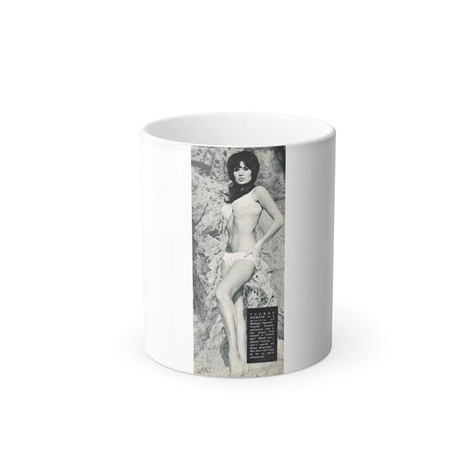 Yvonne Romaine #43 (Vintage Female Icons) Color Changing Mug 11oz-11oz-Go Mug Yourself