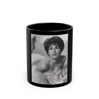 Yvonne Romaine #46 (Vintage Female Icon) Black Coffee Mug 11oz - Go Mug Yourself