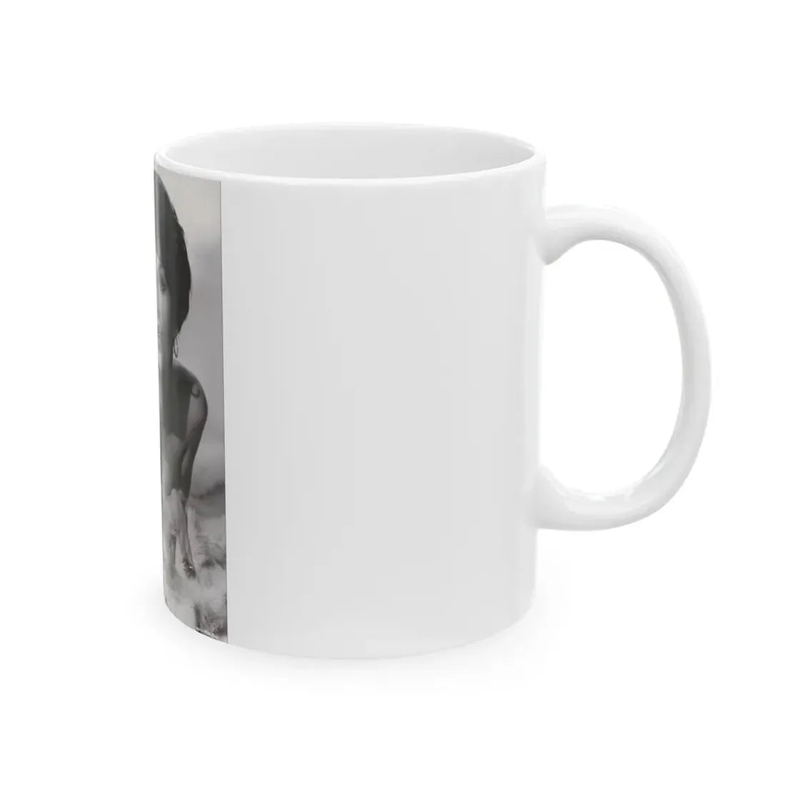 Yvonne Romaine #46 (Vintage Female Icon) White Coffee Mug - Go Mug Yourself