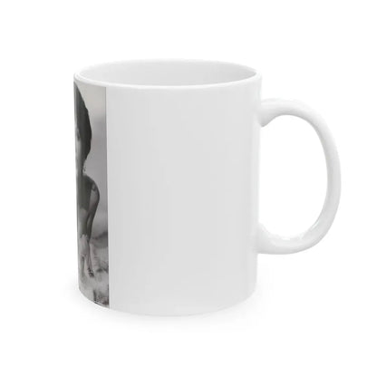 Yvonne Romaine #46 (Vintage Female Icon) White Coffee Mug - Go Mug Yourself