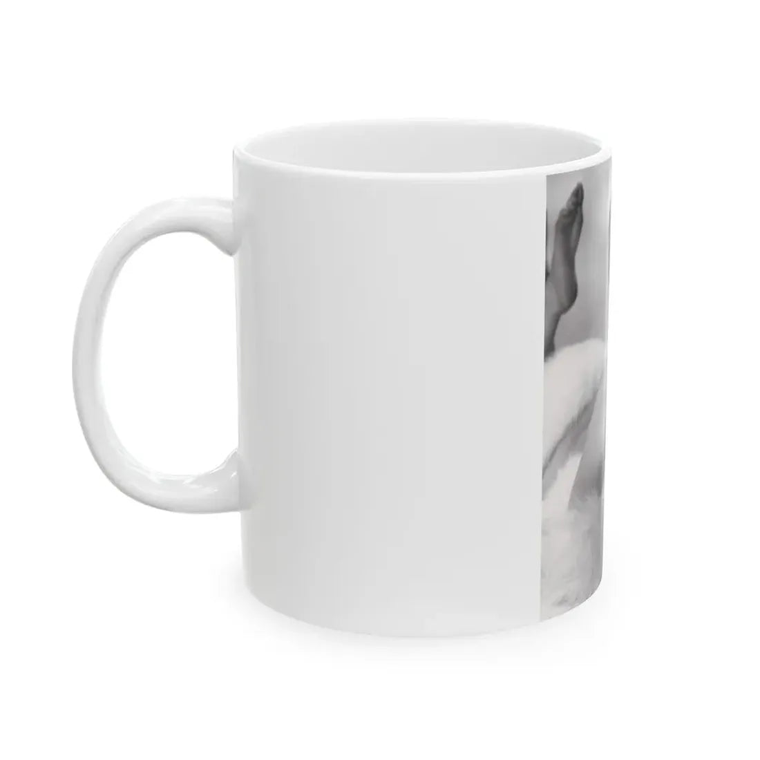 Yvonne Romaine #46 (Vintage Female Icon) White Coffee Mug - Go Mug Yourself