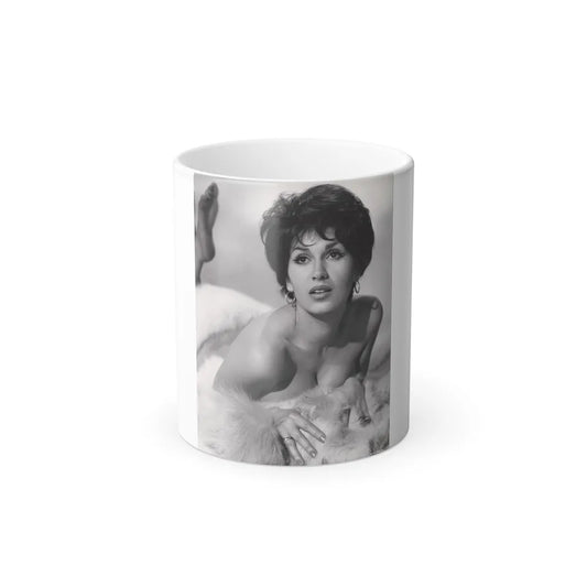Yvonne Romaine #46 (Vintage Female Icons) Color Changing Mug 11oz-11oz-Go Mug Yourself