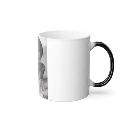 Yvonne Romaine #46 (Vintage Female Icons) Color Changing Mug 11oz-Go Mug Yourself