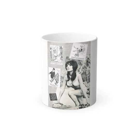 Yvonne Romaine #47 (Vintage Female Icon) Color Changing Mug 11oz Default Title 11oz - Go Mug Yourself