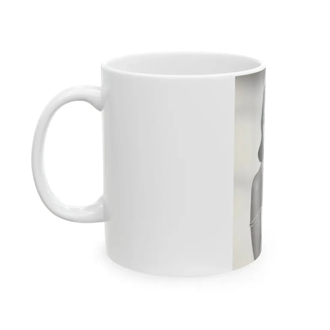 Yvonne Romaine #54 (Vintage Female Icon) White Coffee Mug - Go Mug Yourself