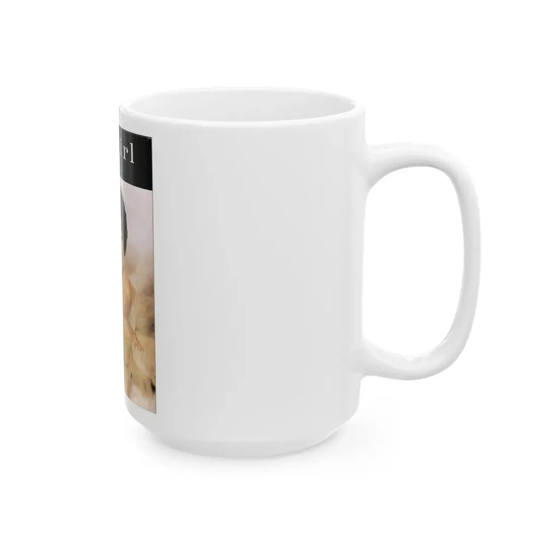 Yvonne Romaine #55 (Vintage Female Icon) White Coffee Mug - Go Mug Yourself