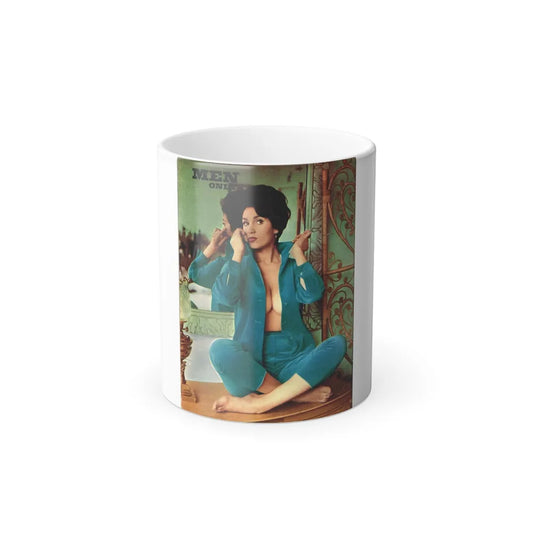 Yvonne Romaine #56 (Vintage Female Icons) Color Changing Mug 11oz-Go Mug Yourself