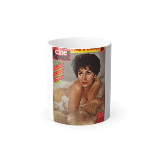 Yvonne Romaine #57 (Vintage Female Icon) Color Changing Mug 11oz Default Title - Go Mug Yourself