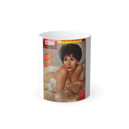 Yvonne Romaine #57 (Vintage Female Icons) Color Changing Mug 11oz-Go Mug Yourself
