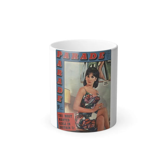 Yvonne Romaine #60 (Vintage Female Icons) Color Changing Mug 11oz-Go Mug Yourself