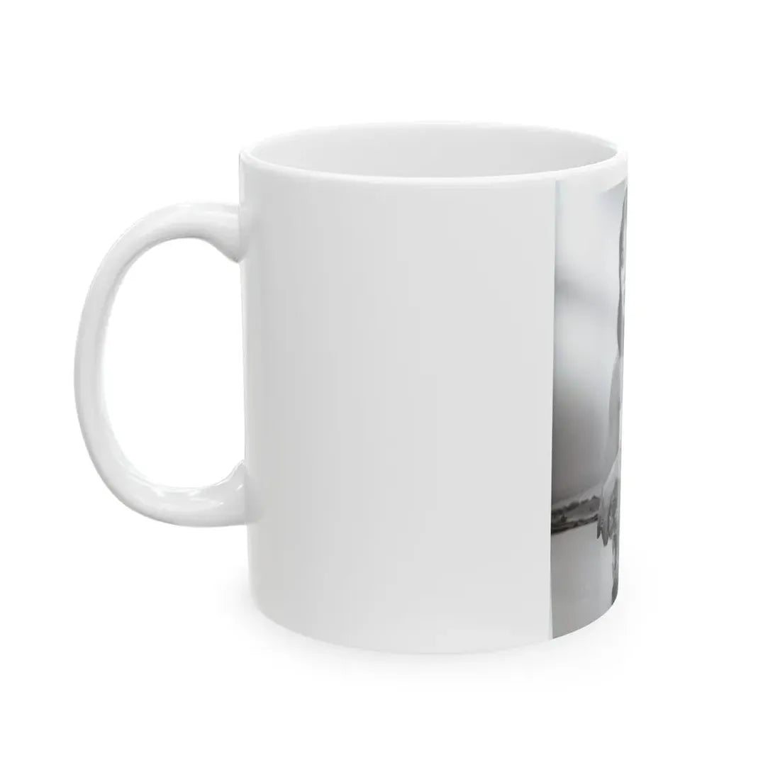 Yvonne Romaine #64 (Vintage Female Icon) White Coffee Mug - Go Mug Yourself