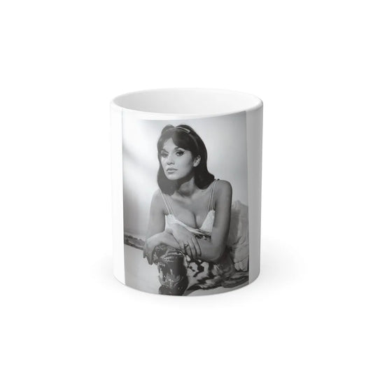 Yvonne Romaine #64 (Vintage Female Icons) Color Changing Mug 11oz-Go Mug Yourself