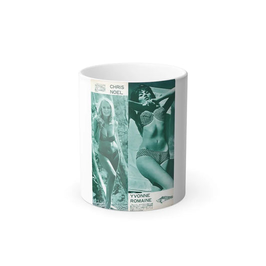 Yvonne Romaine #68 (Vintage Female Icons) Color Changing Mug 11oz-Go Mug Yourself