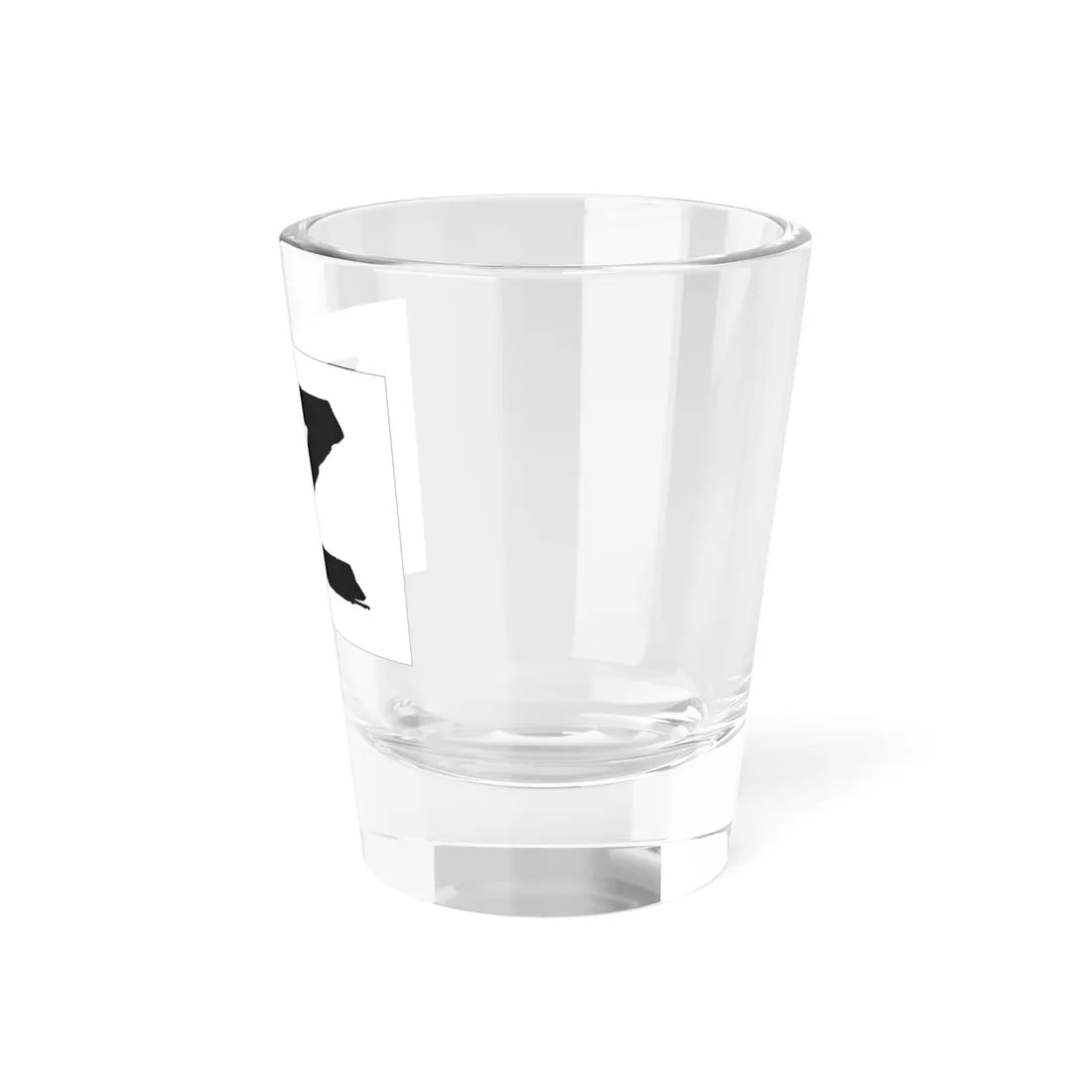 Z military symbol flag white (Russia) Shot Glass 1.5oz - Go Mug Yourself