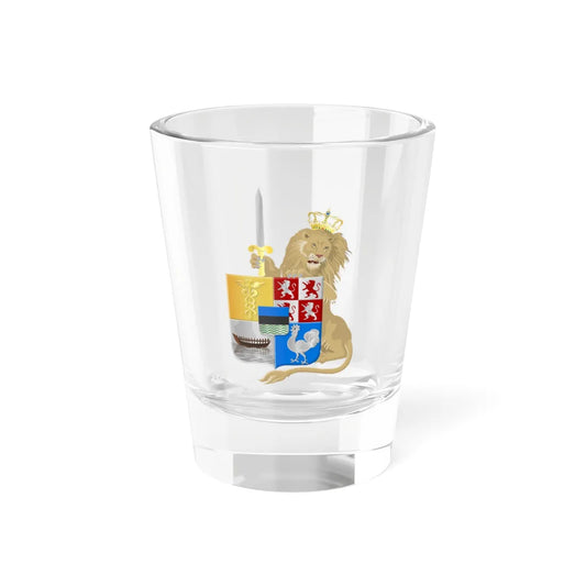 Zaandam wapen (Netherlands) (Coat of Arms) Shot Glass 1.5oz 1.5oz - Go Mug Yourself