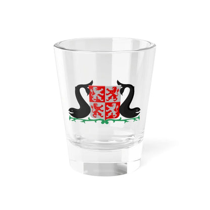 Zaanstad wapen 1974 VNG (Netherlands) (Coat of Arms) Shot Glass 1.5oz 1.5oz - Go Mug Yourself