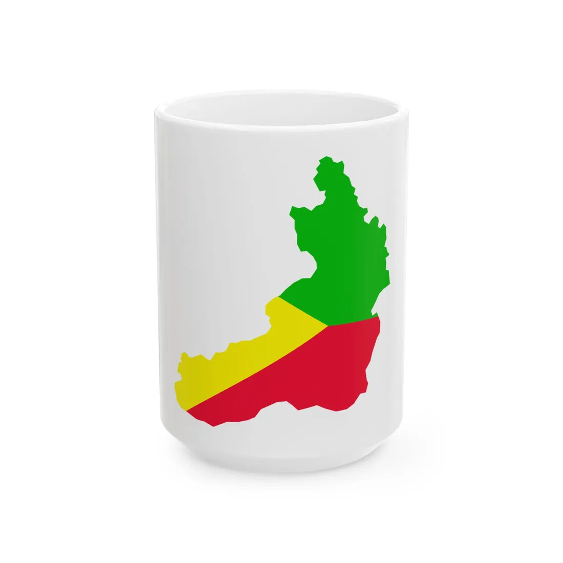 Zabaikal-kr-geo-stub (Russia) White Coffee Mug 15oz - Go Mug Yourself