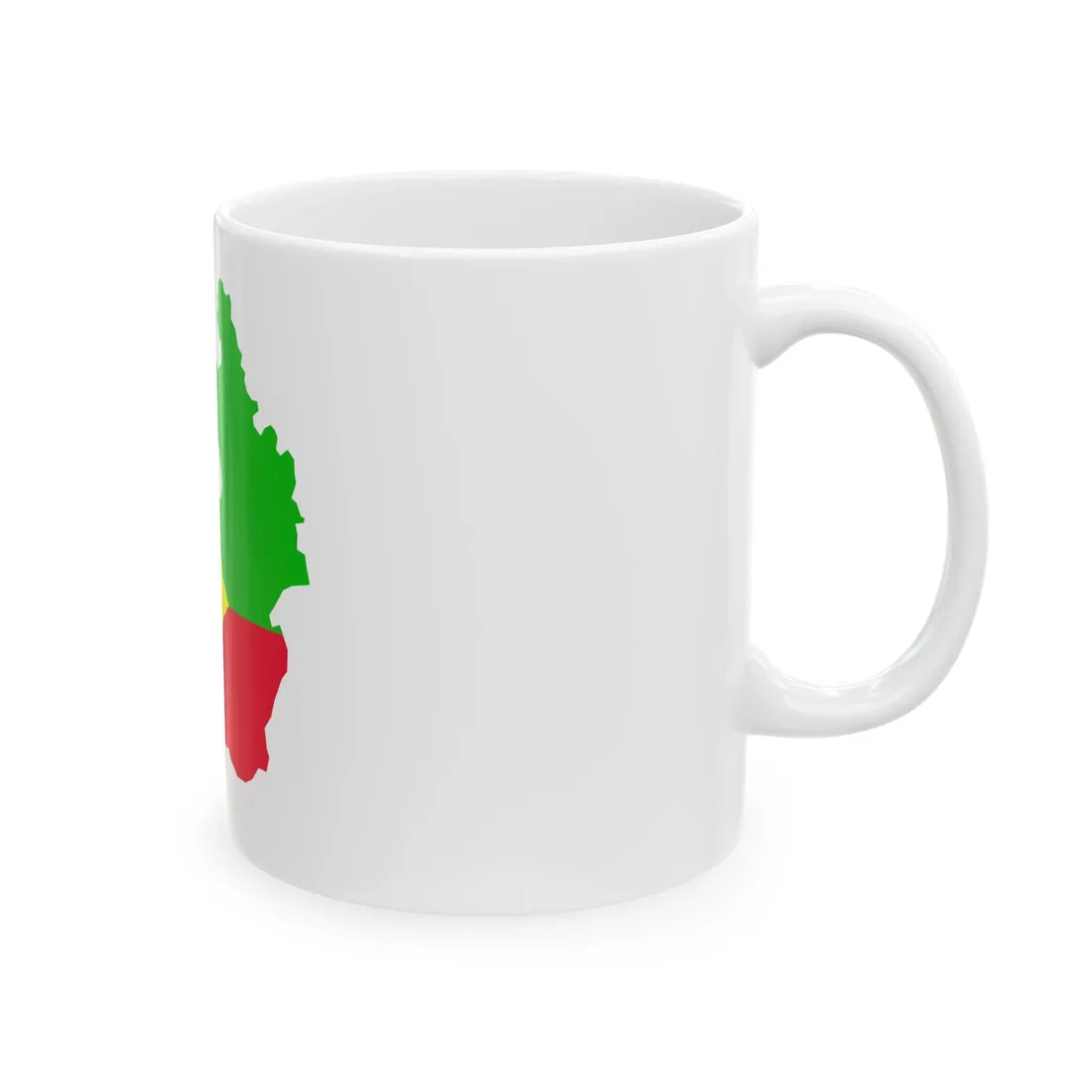 Zabaikal-kr-geo-stub (Russia) White Coffee Mug - Go Mug Yourself