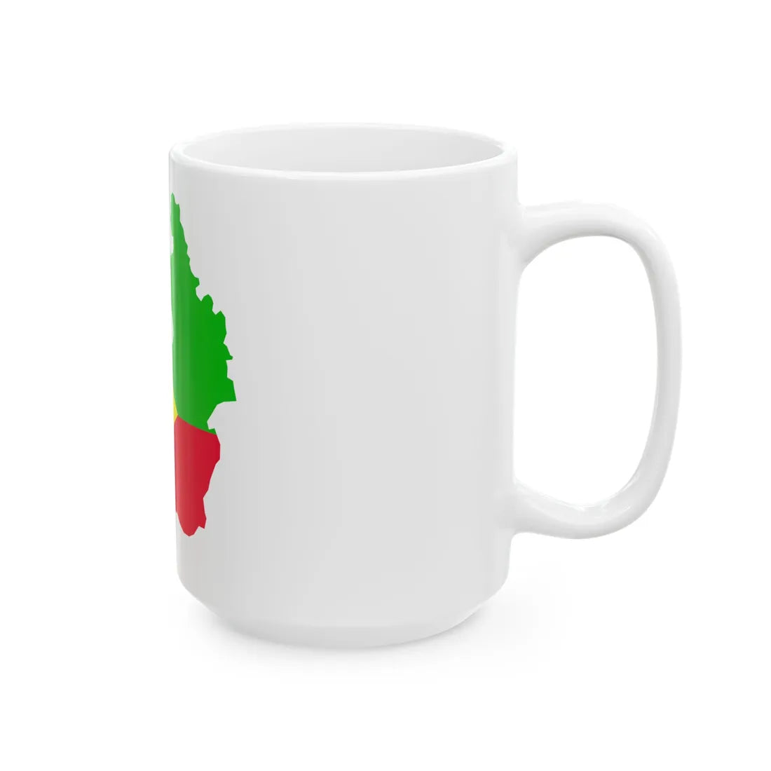Zabaikal-kr-geo-stub (Russia) White Coffee Mug - Go Mug Yourself