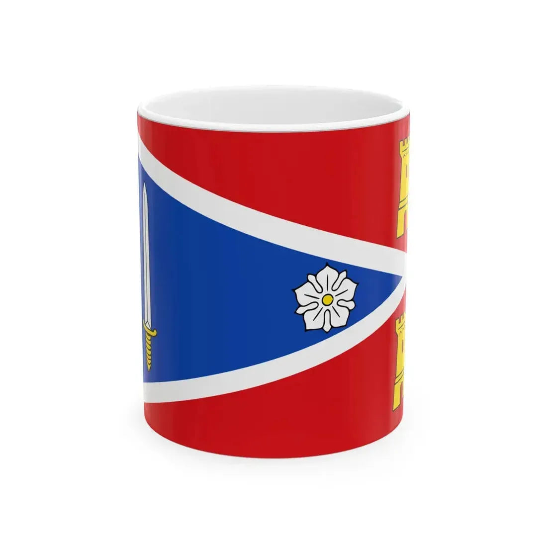 Zaltbommel vlag (Netherlands) White Coffee Mug 11oz - Go Mug Yourself