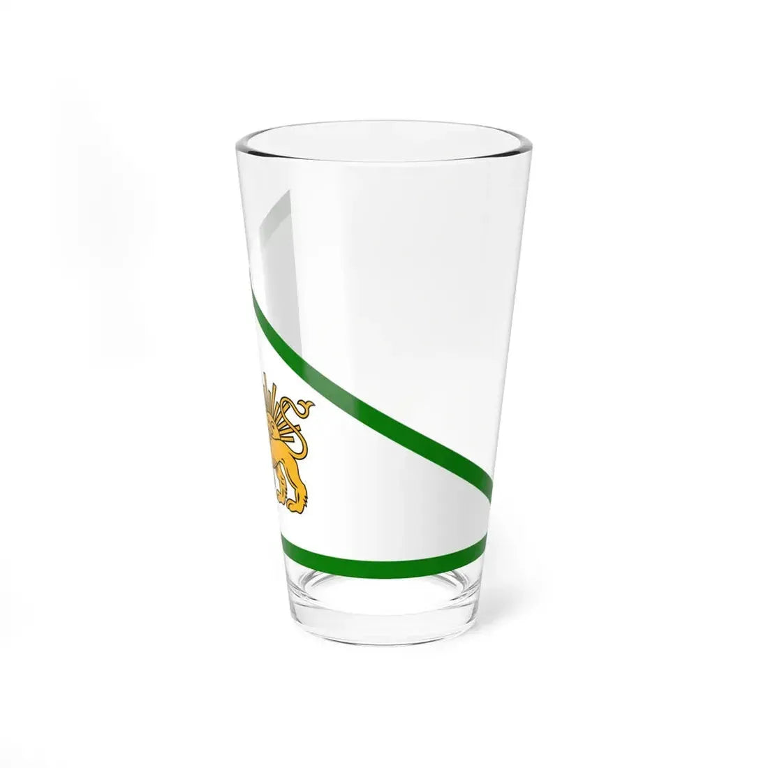 Zand Dynasty flag (Iran) Pint Glass 16oz 16oz - Go Mug Yourself