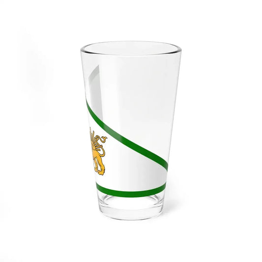 Zand Dynasty flag (Iran) Pint Glass 16oz 16oz - Go Mug Yourself