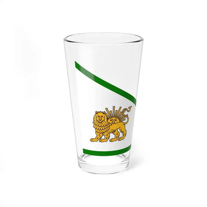 Zand Dynasty flag (Iran) Pint Glass 16oz - Go Mug Yourself