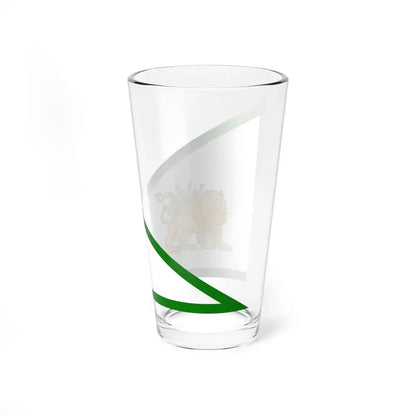 Zand Dynasty flag (Iran) Pint Glass 16oz - Go Mug Yourself