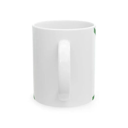 Zand Dynasty flag (Iran) White Coffee Mug - Go Mug Yourself