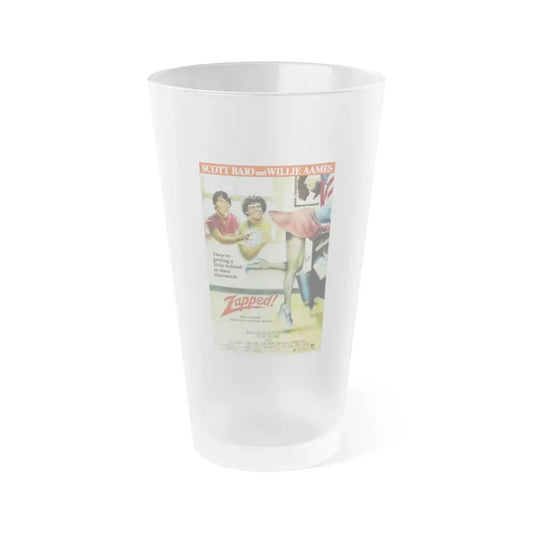 ZAPPED 1982 Movie Poster - Frosted Pint Glass 16oz Default Title - Go Mug Yourself