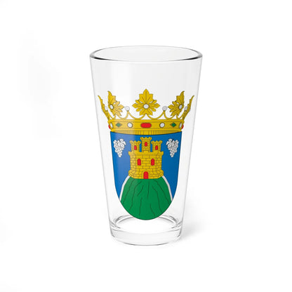 Zaragoza-Acered (Spain) (Coat of Arms) Pint Glass 16oz 16oz - Go Mug Yourself