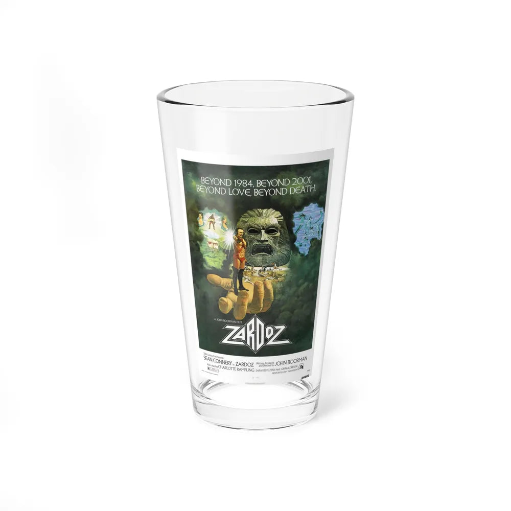 ZARDOZ 1974 Movie Poster - Pint Glass 16oz-16oz-Go Mug Yourself