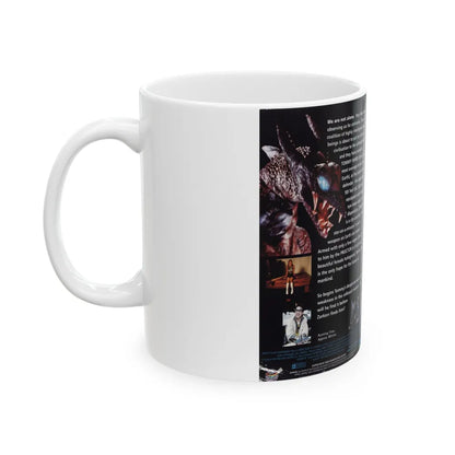 ZARKORR THE INVADER (VHS COVER) - White Coffee Mug-Go Mug Yourself