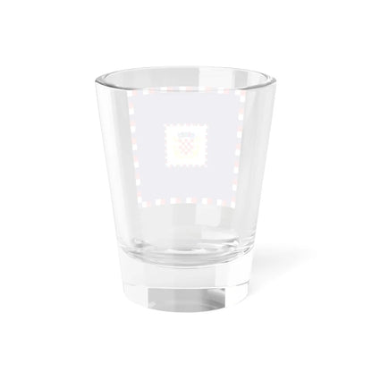 Zastava admirala OS RH (Croatia) Shot Glass 1.5oz - Go Mug Yourself