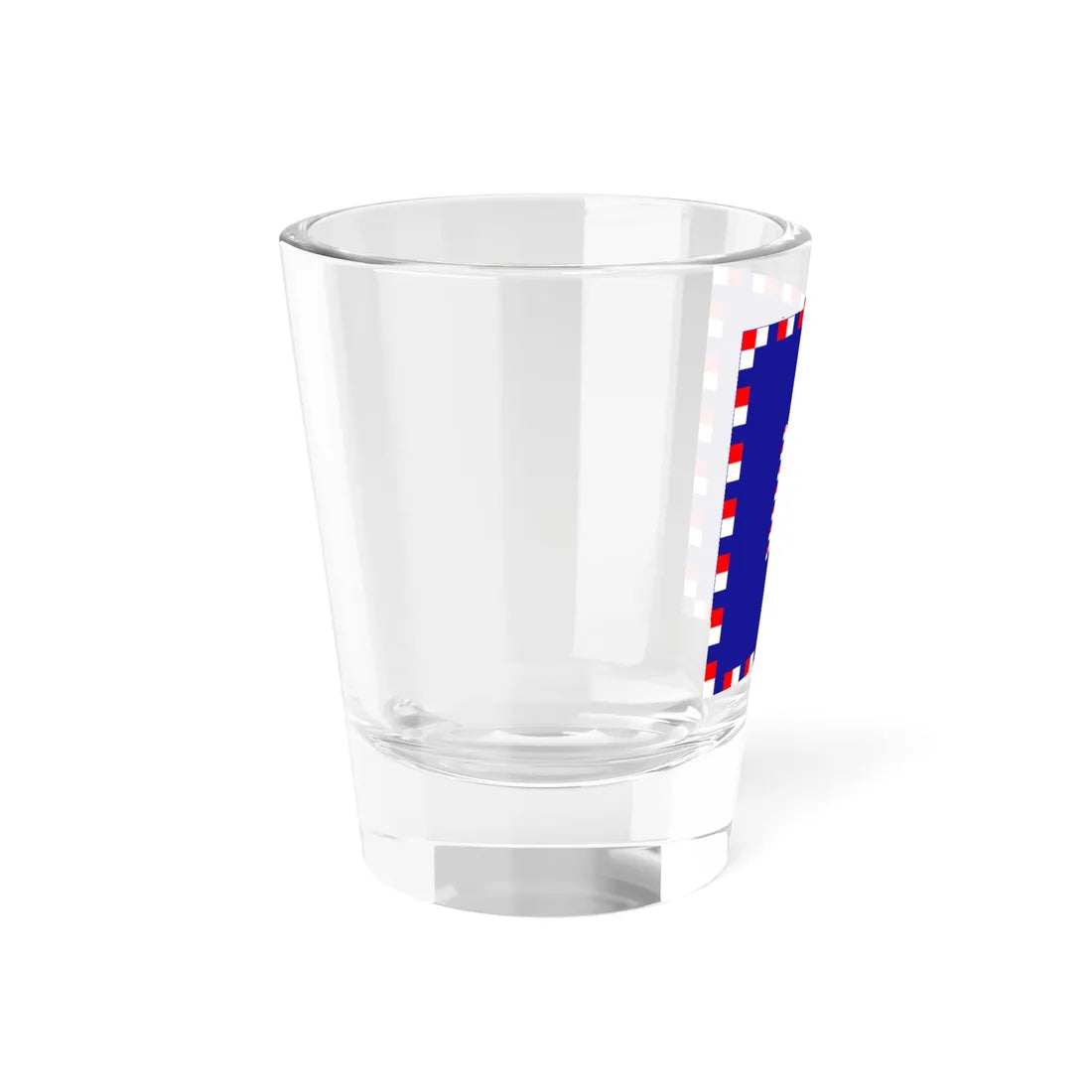 Zastava admirala OS RH (Croatia) Shot Glass 1.5oz - Go Mug Yourself