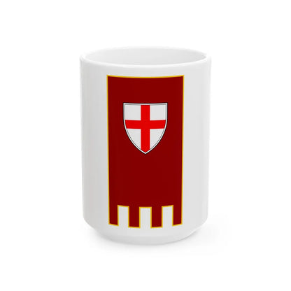 Zastava Buja okomita (Croatia) White Coffee Mug 15oz - Go Mug Yourself