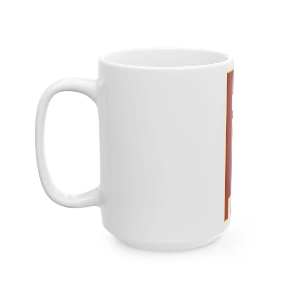 Zastava Buja okomita (Croatia) White Coffee Mug - Go Mug Yourself