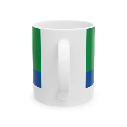Zastava Cazina (Bosnia and Herzegovina) White Coffee Mug - Go Mug Yourself